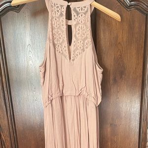 Doe & Rea dusty rose goddess dress size M